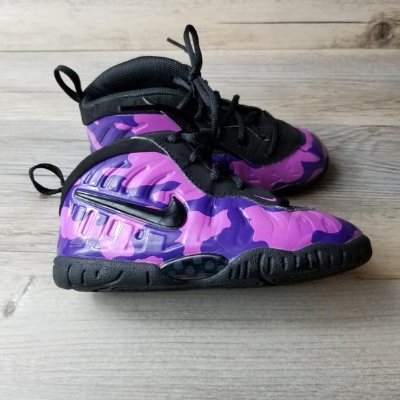 Foamposite Pro Purple Camo Nike Foams Purple Camo Foams Purple